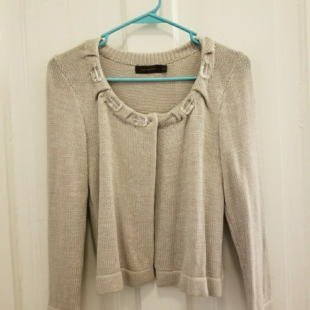 Cropped the limited cardigan